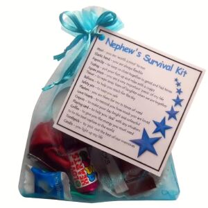 Nephew's Survival Kit Gift - Great novelty gift!