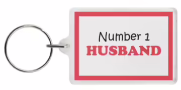 number-1-husband-keyring