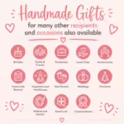 Handmade Gifts for many other recipients and occasions available. All made in the UK.