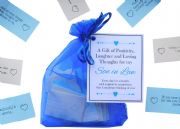 Handmade Son in Law Gift Quotes of Positivity, Laughter and Loving Thoughts. 31 inspirational quotes for each day of the month. Letterbox friendly.