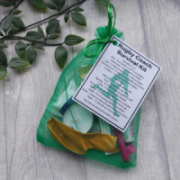 Rugby Coach Survival Kit Gift in organza bag with laminated label - rugby coach thank you gift