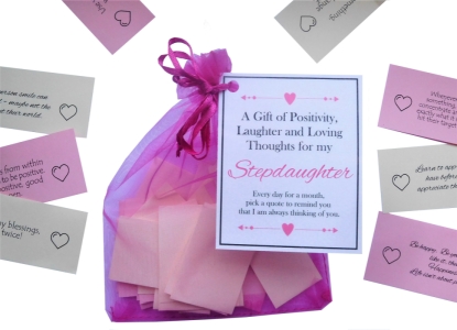 Stepdaughter Gift Quotes of Positivity, Laughter and Loving Thoughts. 31 Inspirational Messages for a Month.  Mindful Stepdaughter Gifts : Cheer Up Daughter,daughter gift,gift for daughter,gift from mum,thoughtful daughter,inspirational quotes,positive qu