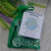 Travelling the World Survival Kit - Great novelty gift!