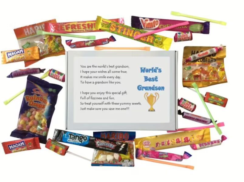 World's Best Grandson Sweet Box - Great Gift for all occasions!