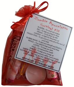 Zombie Apocalypse Survival Kit Gift  - Mini Novelty Gift