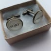 Handcrafted "Port & Starboard" Cuff links - Fun gift for cruise, gift for sailor, sailing gift